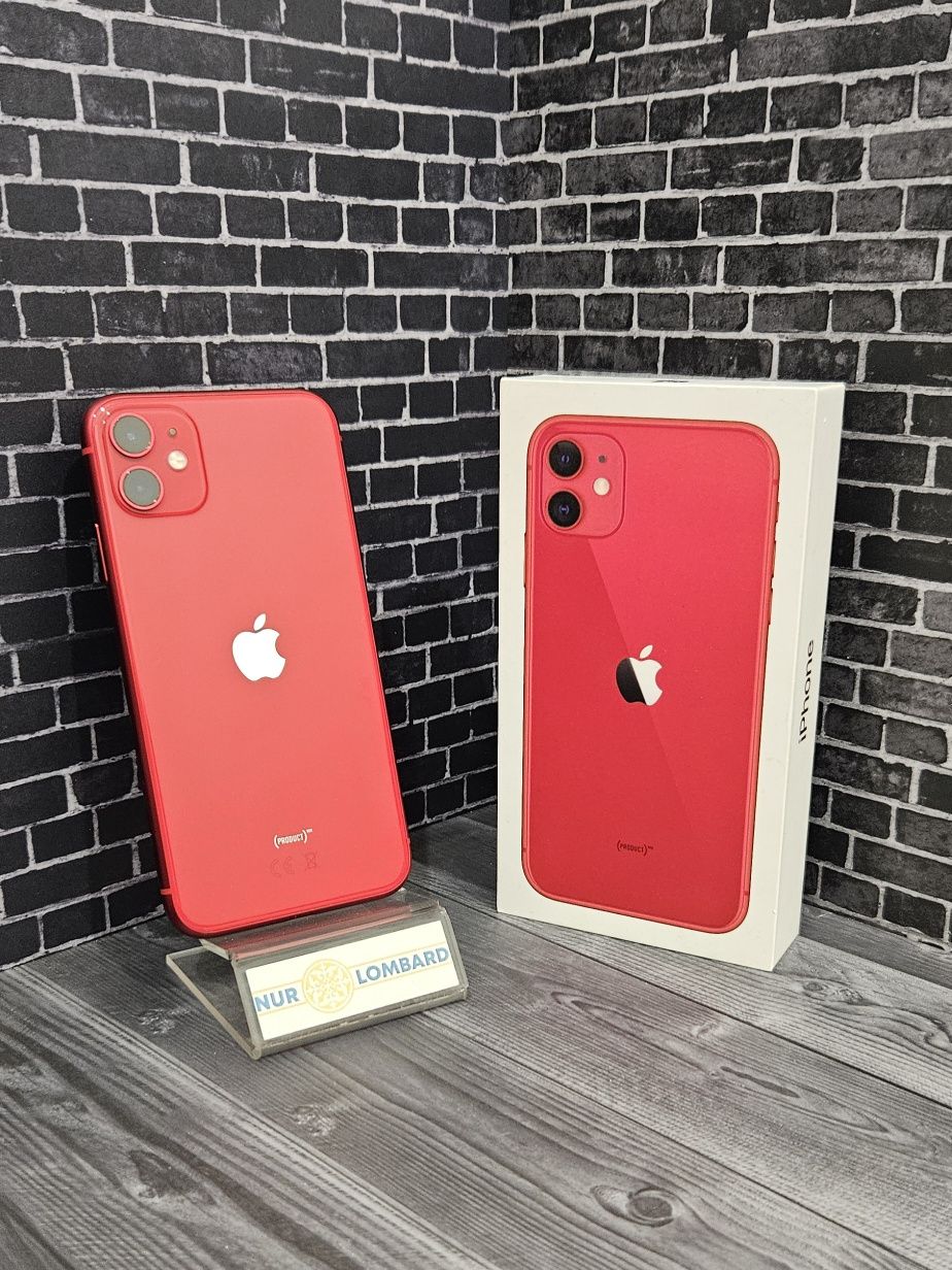 Телефон IPhone 11 128gb АКБ- Код 333 Нур ломбард: 80 000 тг. - Мобильные  телефоны / смартфоны Караганда на Olx