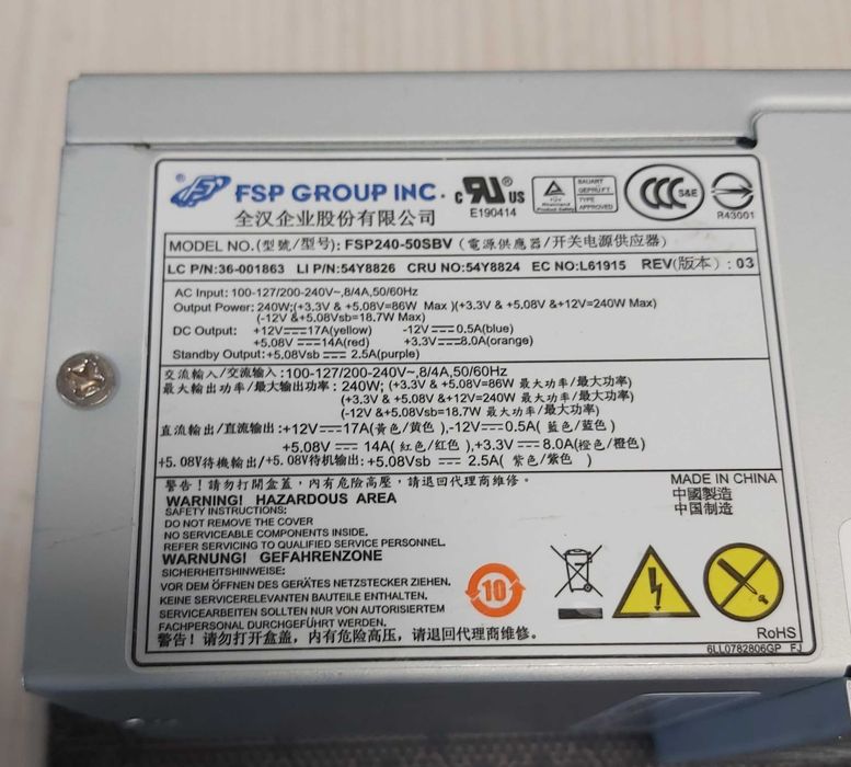 Vand surse format TFX