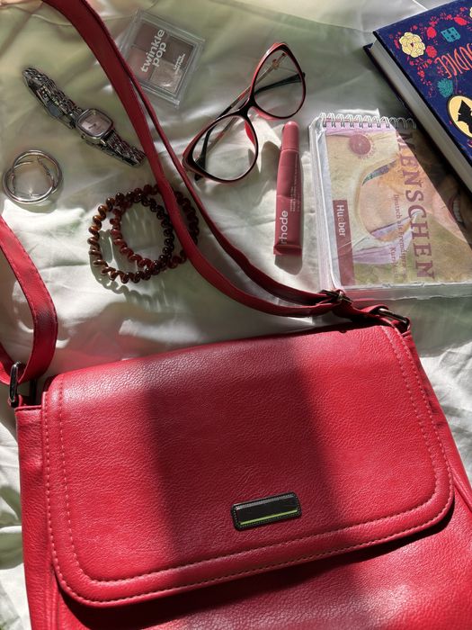 Сумка красная,qizil sumka