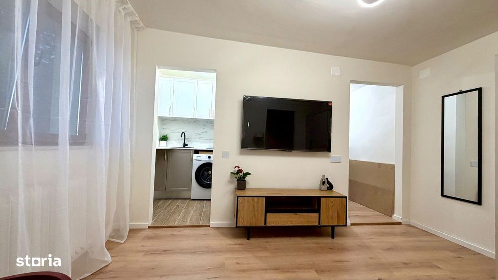 Apartament 2 camere complet renovat si mobilat, TOTUL NOU,Strada Albac
