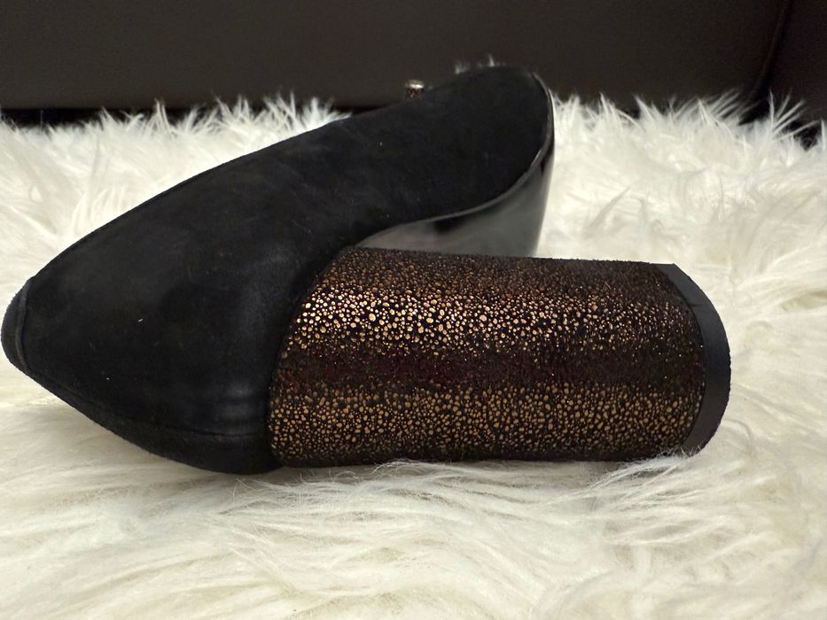 Pantofi stilettos piele