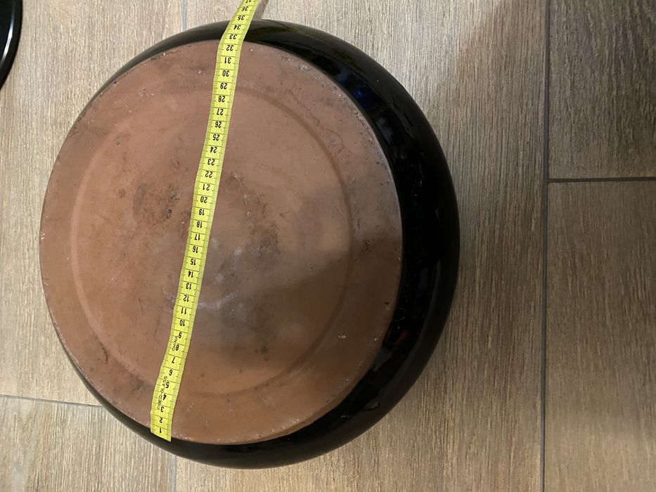 Vas mare din teracotă pentru bonsai ; Vas din bronz  pentru bonsai