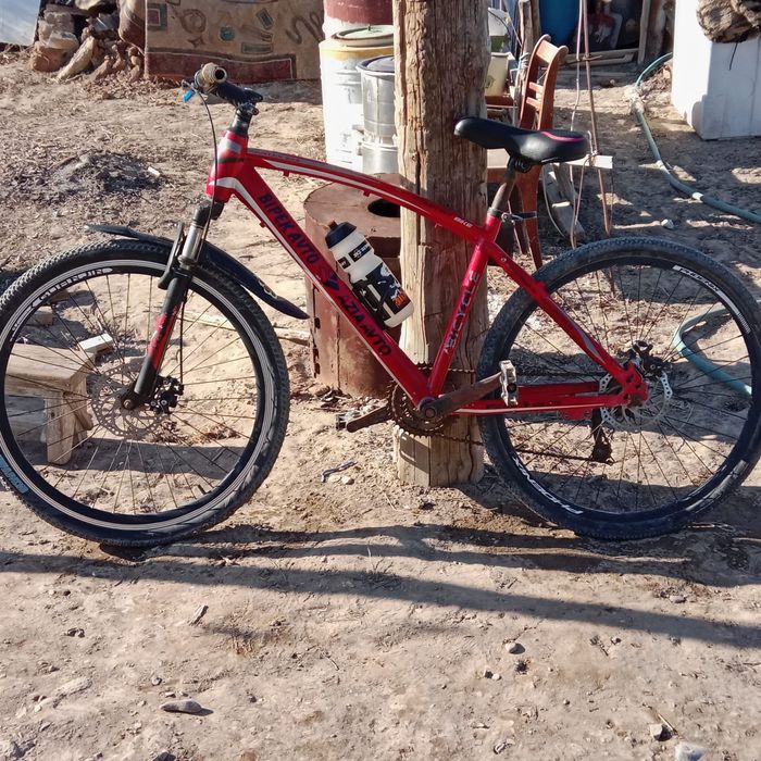 Велосипед на ходу