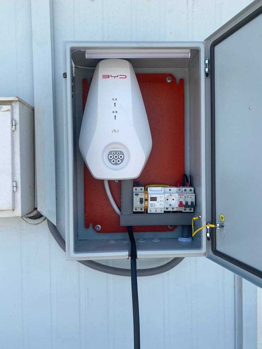 Elektromobil zaryadka stansiya | зарядное устройство установка E-18