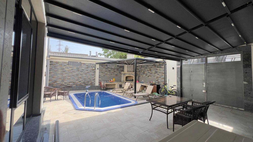 Моторизованная пергола Навес Навес Motorli pergola