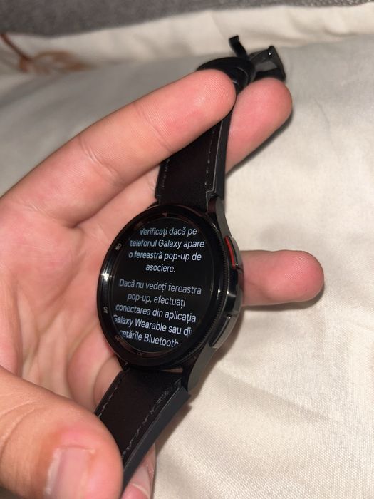 Samsung Galaxy Watch6 Classic 47 mm Bluetooth SM-R960 + Încărcător