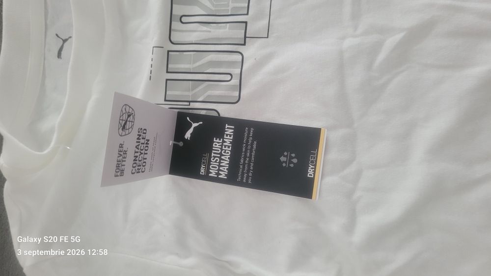 Tricou Puma, nou cu etichetă.