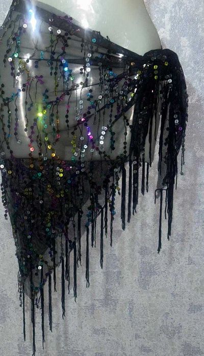 Пояс восточный черный