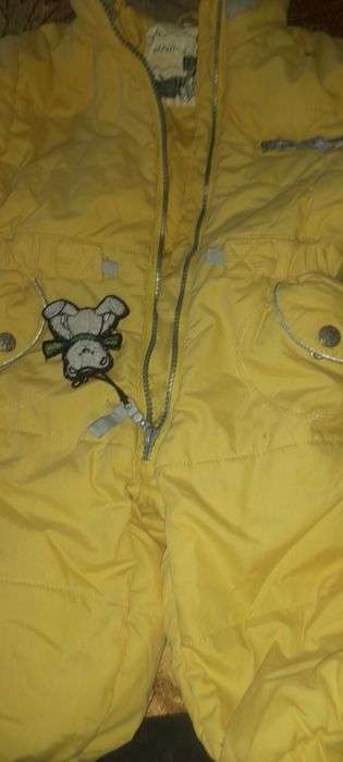 Пуховик детский комбинезон