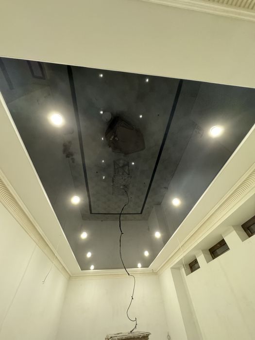 Натяжной потолок ва фото обой хизматлари