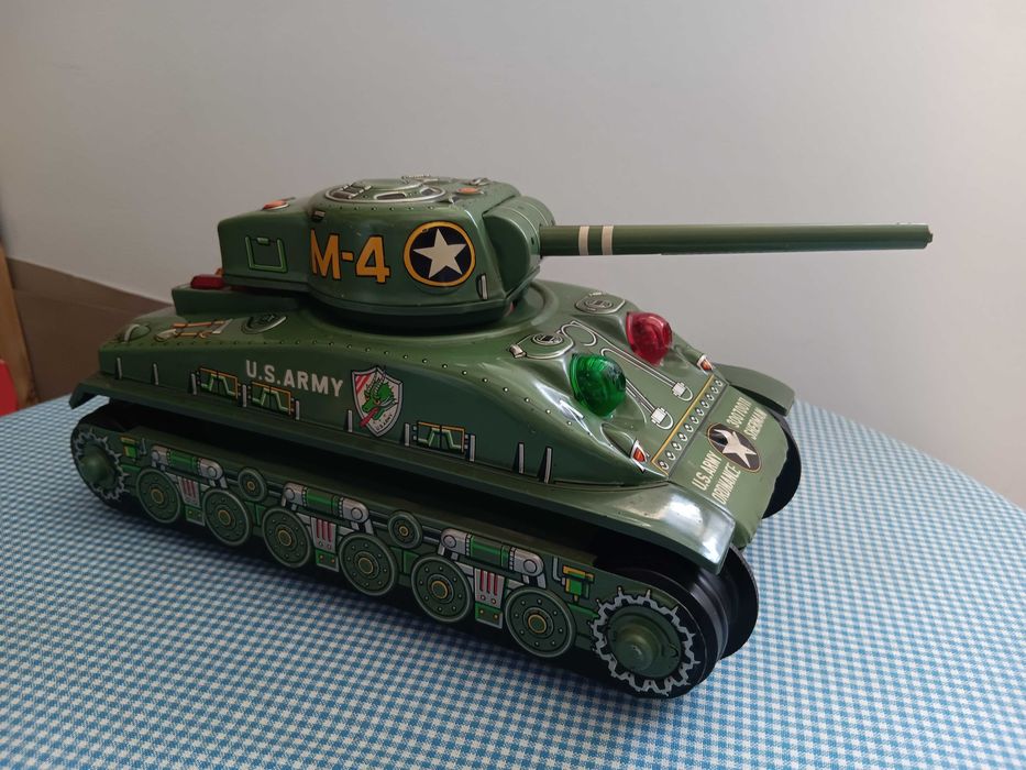 jucarie veche din tabla Tank ,Japoneza anii 60, de colectie