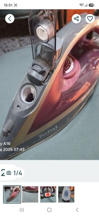 Fier de calcat Tefal ultraglis anticalcar
