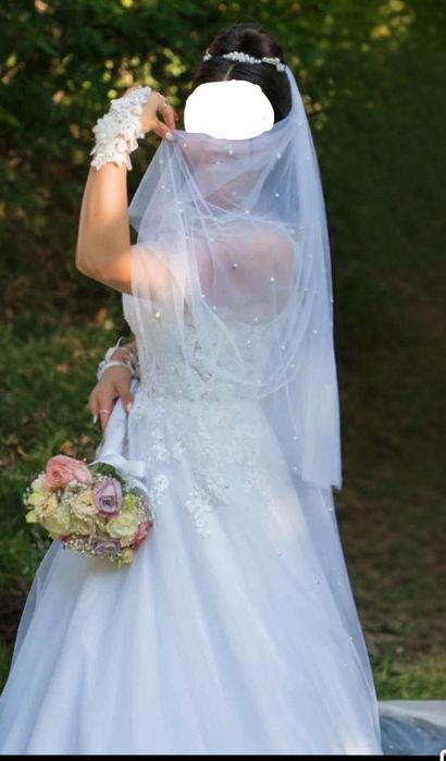 Сватбена рокля + воал