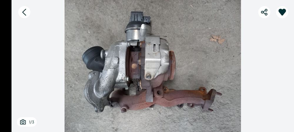 Турбокомпресор 2.0 TDI VW/AUDI/SKODA