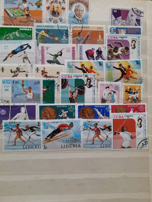 Clasor colecție timbre tematice