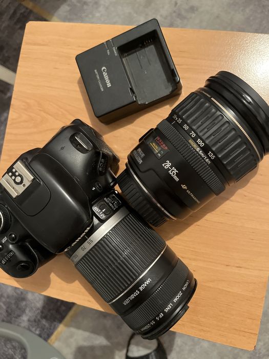 Canon 600D 2 обьектива