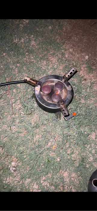 Газовая горелка для похода и рыбалки