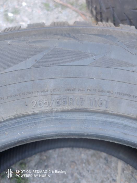 Продам шины 265/65/17