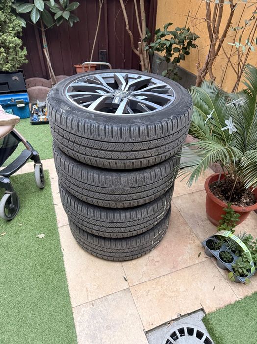 Jante VW  originale Tulsa R17 cu cauciucuri, in stare foarte buna