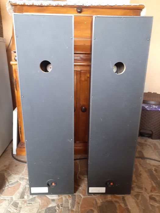 Boxe audio de podea Sanyo pe trei căi