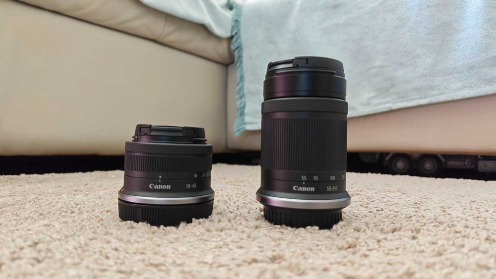 Чисто нови Canon RF-S 18-45mm и RF-S 55-210mm (Комплект)