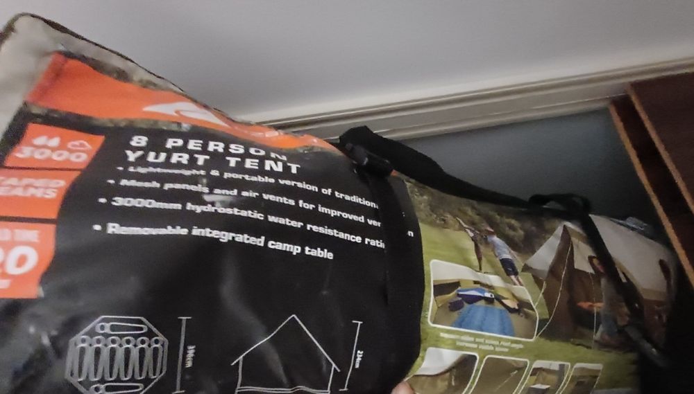 Cort Ozark Trail Yurt Tent pentru 8 persoane,nou,nefolosit!