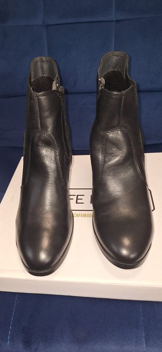 Botine elegante din piele , NOI !