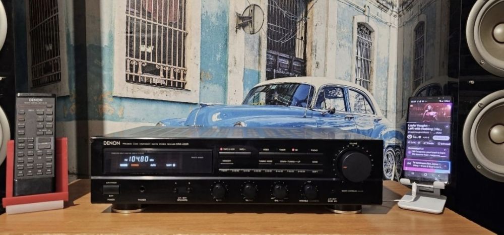 Denon DRA 435 R amplificator statie amplituner receiver sunet bun calitativ