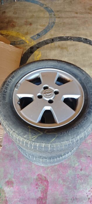 Jante 15  aliaj cu cauciucuri 4*100
