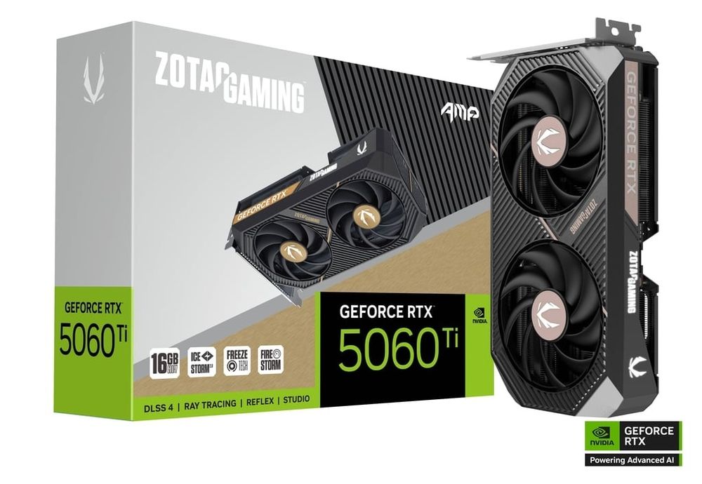 ZOTAC RTX 5060 Ti 16GB AMP видеокарта