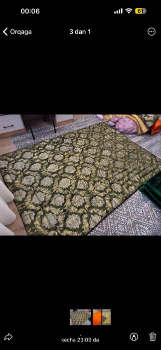 Katta ko’rpa  yangi bir marta ham ishlatilmagan