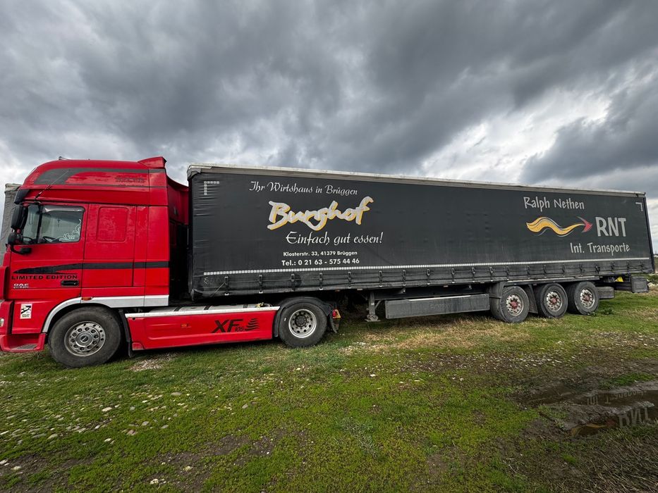 Daf xf 510 semiremorca Krone 2016
