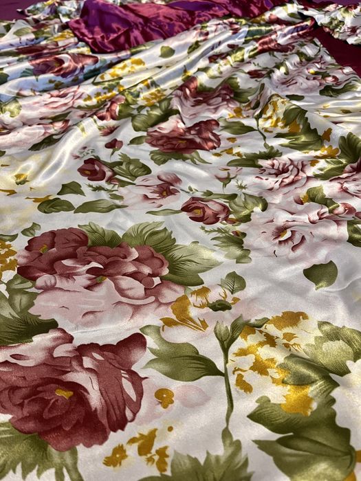 Лукс спален комплект от сатен + подарък