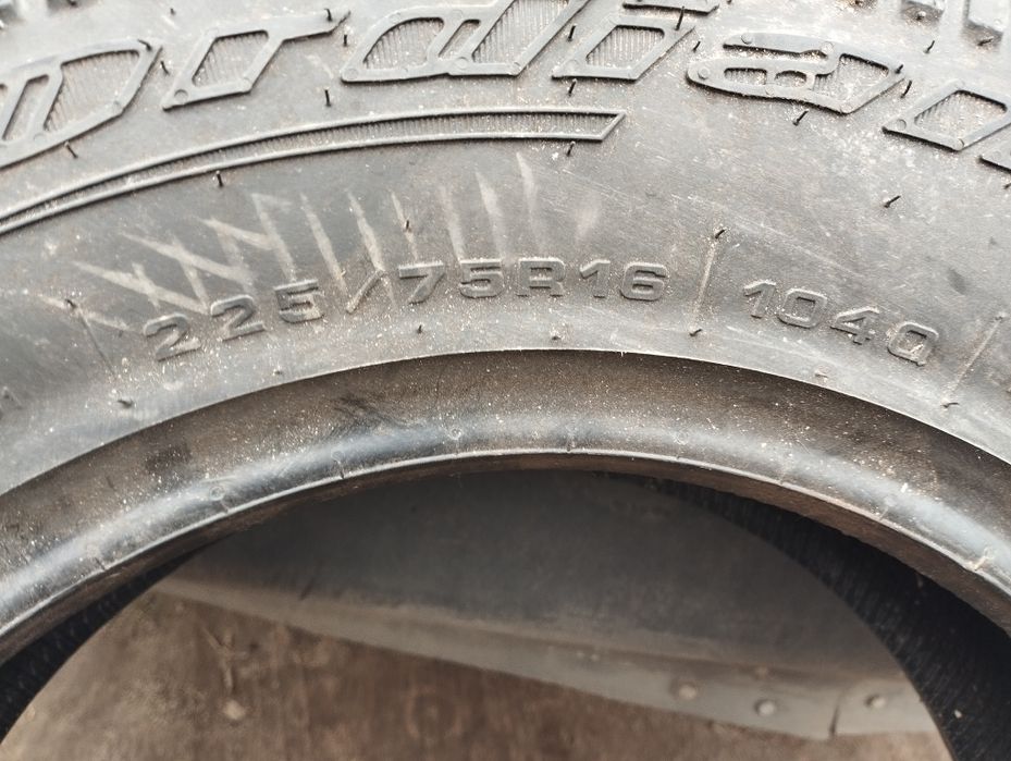 Продам шины cordiant off-road 225-75/16