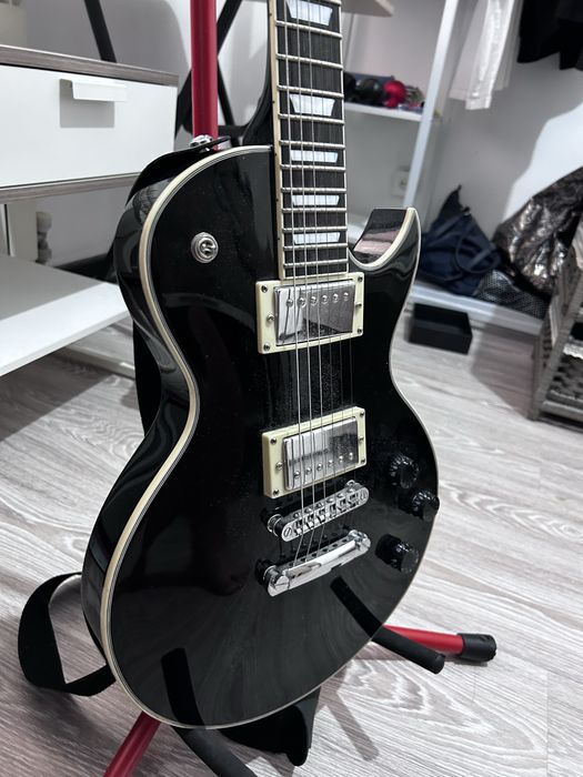 Электрогитара Les Paul Clevan CPA-80 BK
