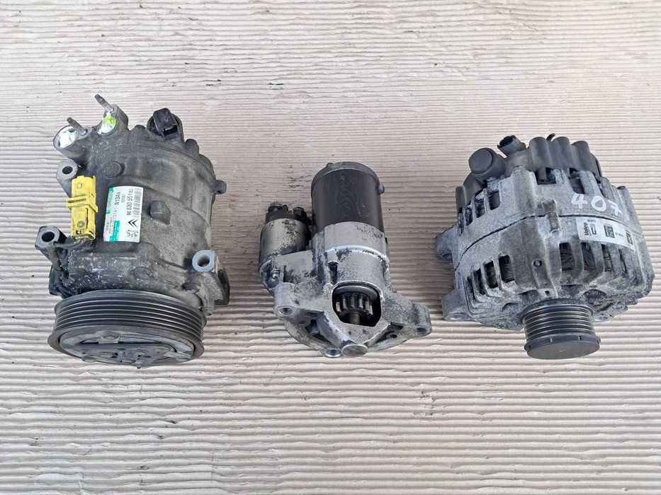 Peugeot 407, Citroen C5, alternator, compresor AC, electromotor 2.0 D