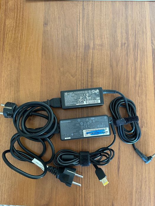 Адаптери зарядни Lenovo и HP
