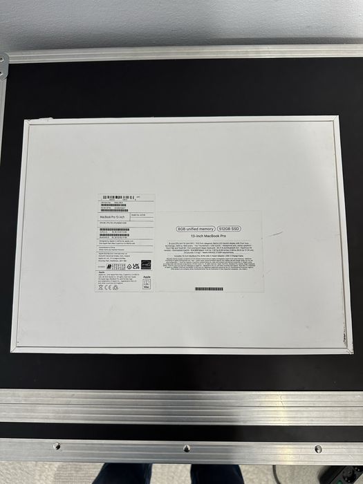 MacBook Pro M2 13,3", 8Gb Ram, 512Gb SSD, Touchbar,TouchID+MagicMouse