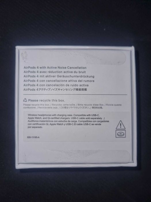 Airpods 4 Active Noise Cancelation