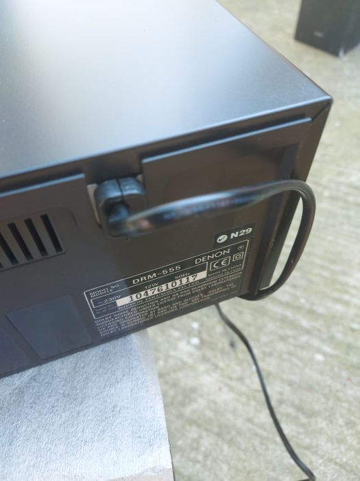 DENON DECK casetofon vintage colecție/2 boxe revox MK2  50w