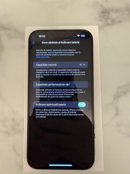 Iphone 14 pro max 128gb , baterie 87%