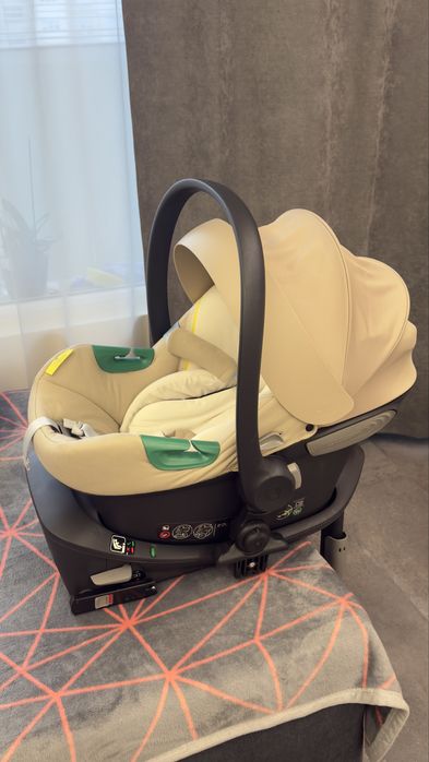 Cybex Aton S2 i-size + база + адаптери за количка