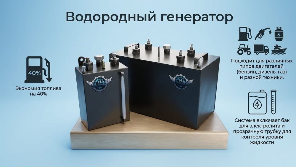 Водородный генератор для авто (HHO)