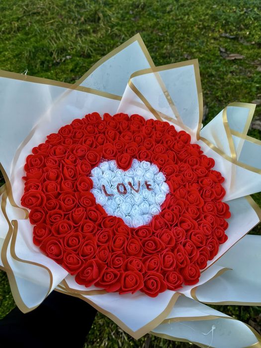 Buchet 165 trandafiri