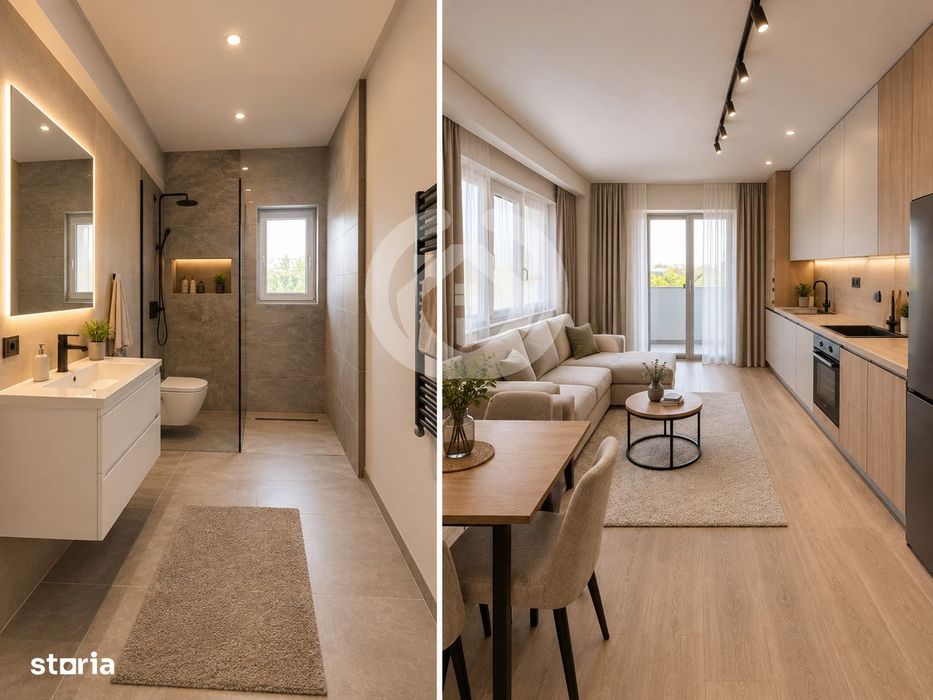 Apartament Nou De Vanzare In Sibiu – 43,6 Mp Utili + Balcon | Parcar