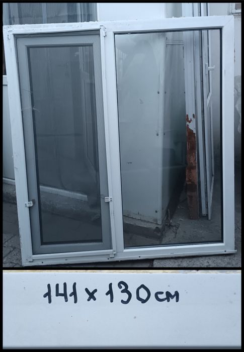 Пластиковые окна 2шт