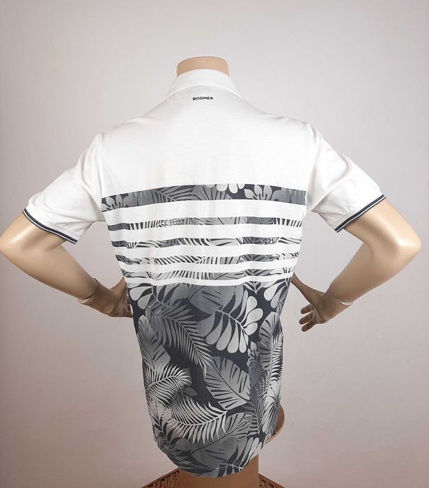 Bogner Floral Polo - Oригинална мъжка тениска с яка р-р 52 / L