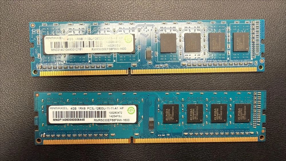 Kit Memorie RAM 8GB (2x4GB) DDR3L
1600MHz RAMAXEL