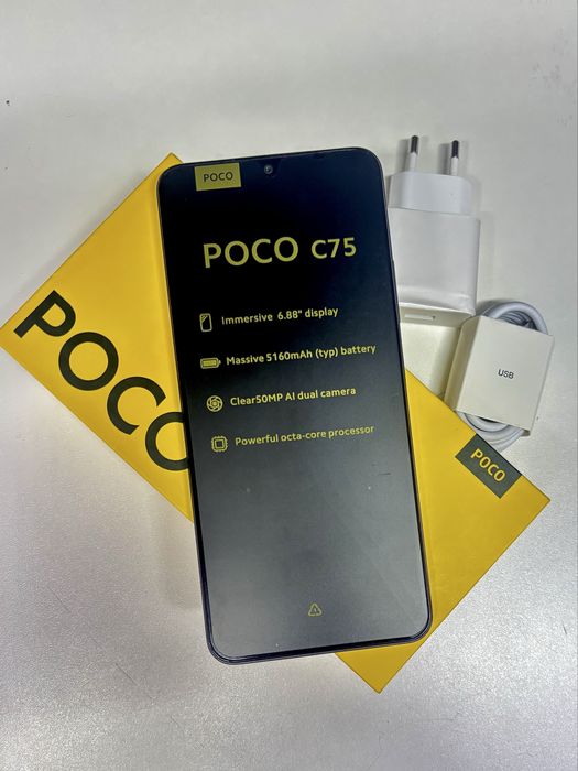 Продам Poco C75 256гб
