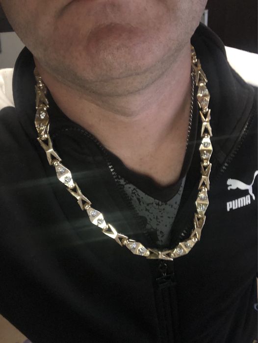 Позлатен ланец нов